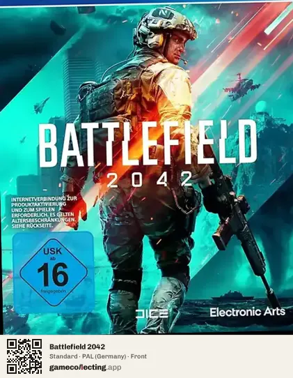 Battlefield 2042 PlayStation 4, Germany box front