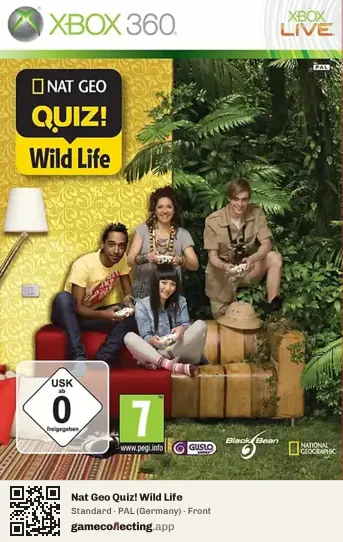Nat Geo Quiz! Wild Life Xbox 360, Germany box front