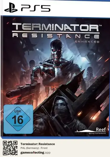 Terminator: Resistance PlayStation 5, Germany box front