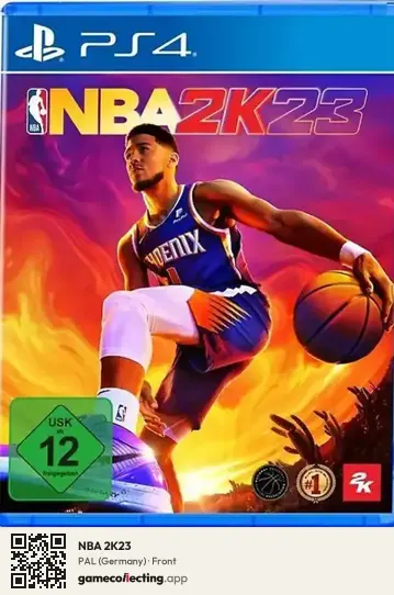 NBA 2K23 PlayStation 4, Germany box front