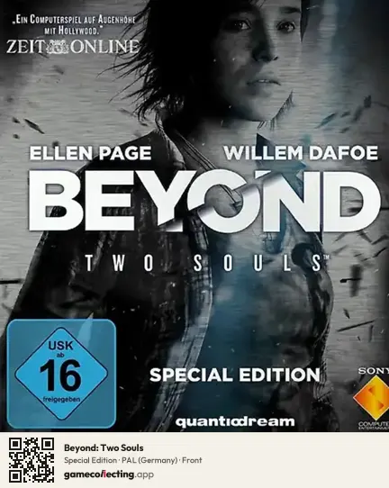 Beyond: Two Souls PlayStation 3, Germany box front
