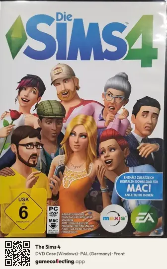The Sims 4 Computer, Germany box front