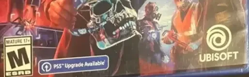Watch Dogs: Legion, the ESRB box on its front