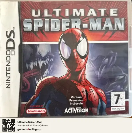 Ultimate Spider-Man Nintendo DS, France box front