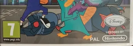 Phineas and Ferb: Across the 2nd Dimension, the PEGI square on its front