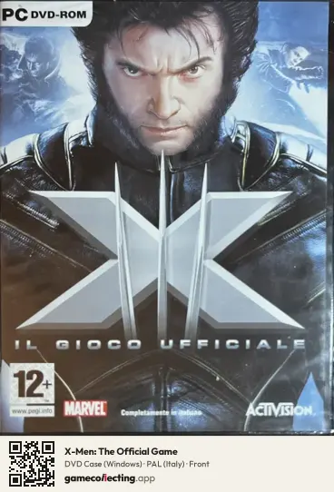X-Men: The Official Game Computer, Italy box front