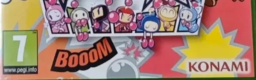 Super Bomberman R, the USK square on its front