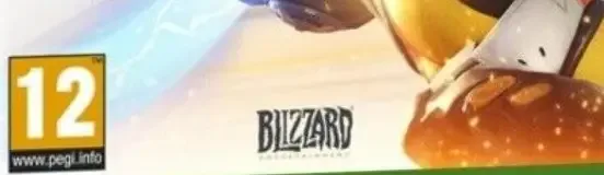 Overwatch, the PEGI square on its front