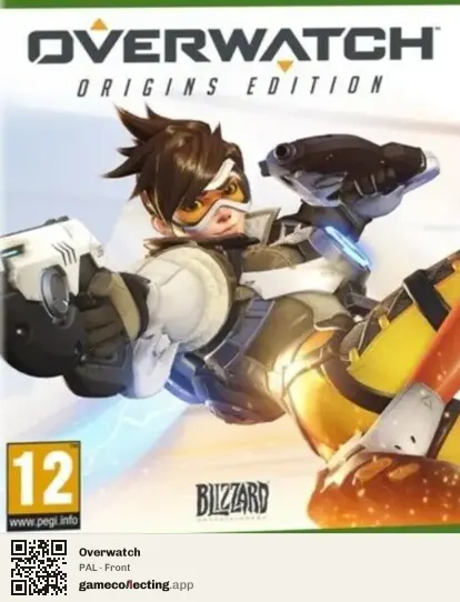 Overwatch Xbox One, PAL box front