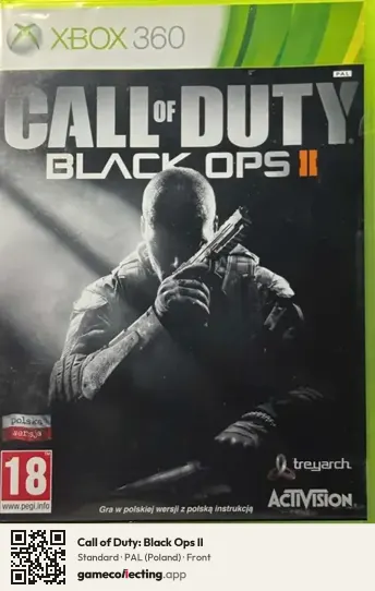 Call of Duty: Black Ops II Xbox 360, Poland box front