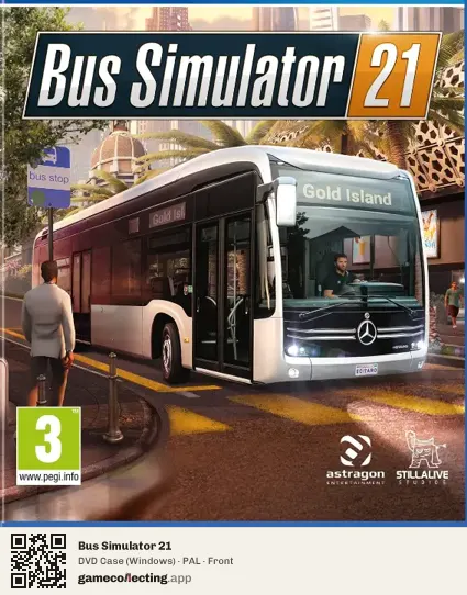 Bus Simulator 21 Computer, PAL box front