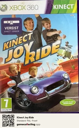 Kinect Joy Ride Xbox 360, PAL box front