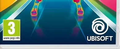 Just Dance 2018, the PEGI square on its front