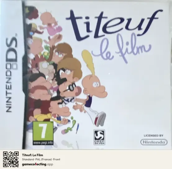 Titeuf: Le Film Nintendo DS, France box front