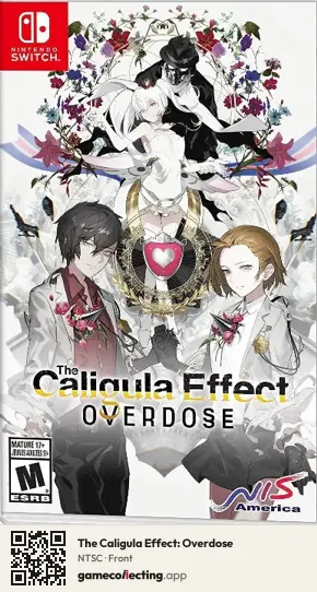 The Caligula Effect: Overdose Nintendo Switch, NTSC box front
