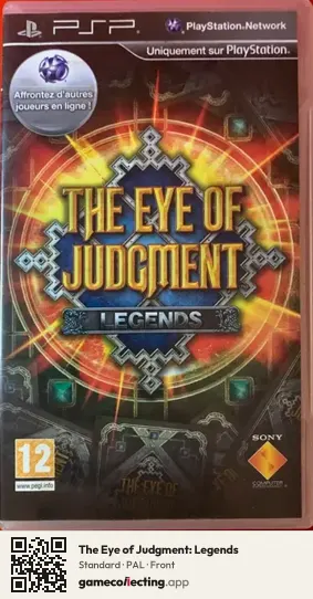 The Eye of Judgment: Legends PlayStation Portable, PAL box front