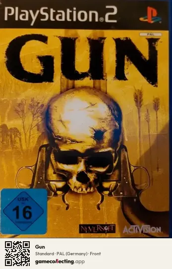 Gun PlayStation 2, Germany box front