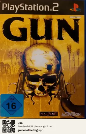 Gun PlayStation 2, Germany box front