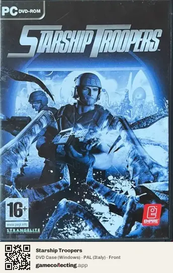 Starship Troopers Computer, Italy box front