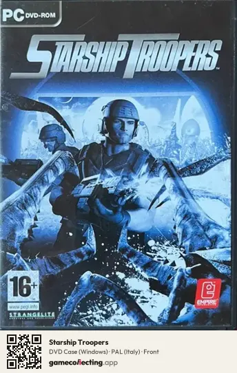 Starship Troopers Computer, Italy box front