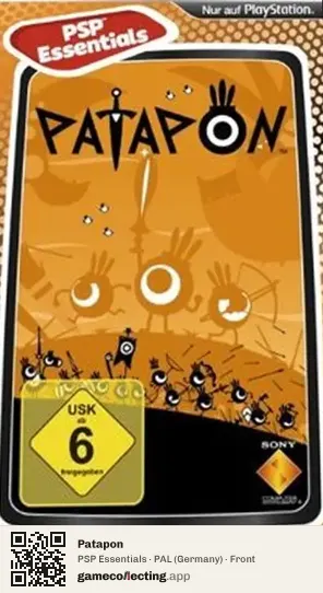 Patapon PlayStation Portable, Germany box front