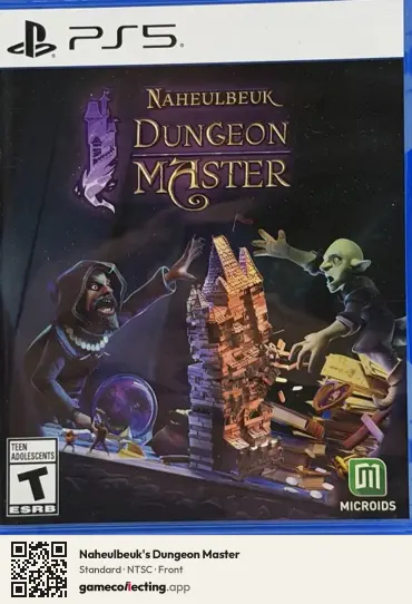 Naheulbeuk's Dungeon Master PlayStation 5, NTSC box front