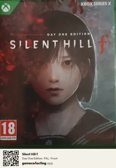 Silent Hill f Xbox Series X, PAL box front
