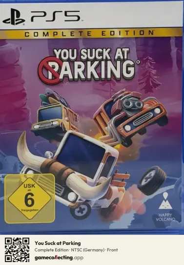 You Suck at Parking PlayStation 5, Germany box front