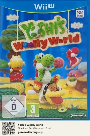 Yoshi's Woolly World Nintendo Wii U, Germany box front