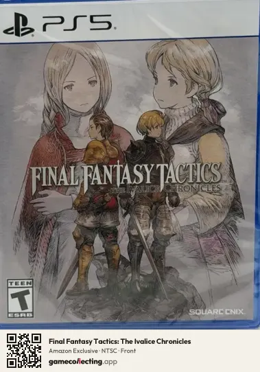 Final Fantasy Tactics: The Ivalice Chronicles PlayStation 5, NTSC box front