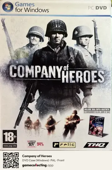Company of Heroes Computer, PAL box front