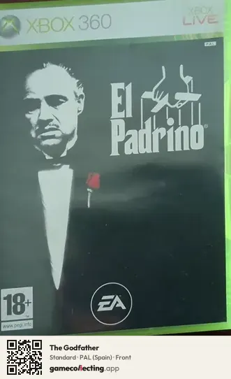 The Godfather Xbox 360, Spain box front