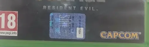 Resident Evil Village, the USK square on its front