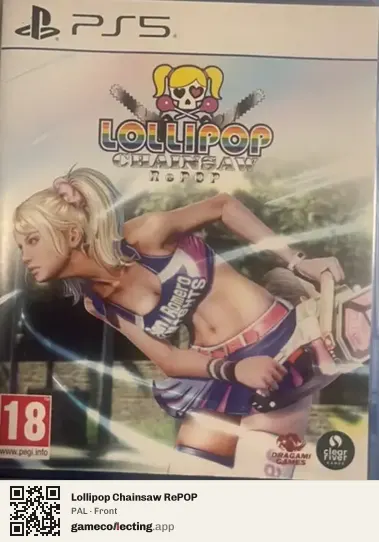Lollipop Chainsaw RePOP PlayStation 5, PAL box front