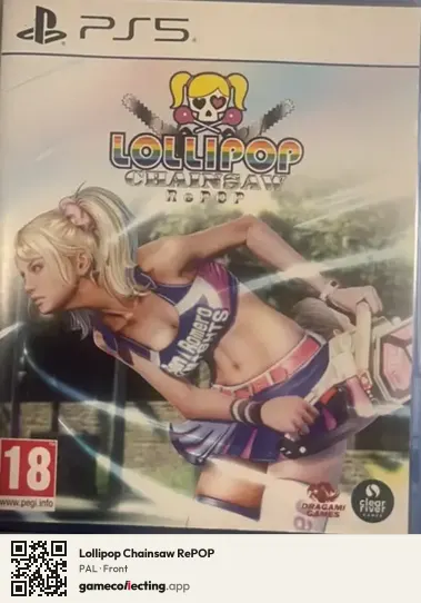 Lollipop Chainsaw RePOP PlayStation 5, PAL box front