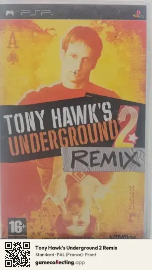 Tony Hawk's Underground 2 Remix PlayStation Portable, France box front