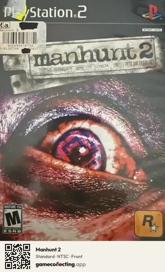 Manhunt 2 PlayStation 2, NTSC box front