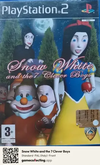 Snow White and the 7 Clever Boys PlayStation 2, Italy box front