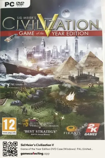 Sid Meier's Civilization V Computer, United Kingdom box front