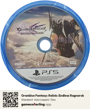 Granblue Fantasy: Relink: Endless Ragnarok PlayStation 5, Asia disc