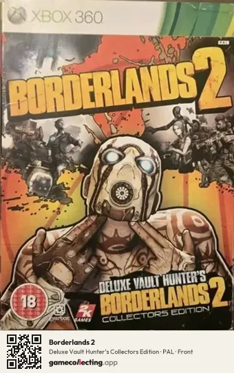 Borderlands 2 Xbox 360, PAL box front