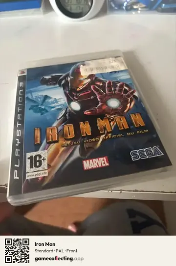 Iron Man PlayStation 3, PAL box front