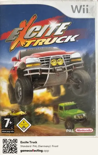 Excite Truck Nintendo Wii, Germany box front