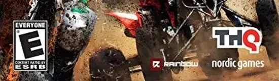 MX vs. ATV Untamed, the ESRB box on its front