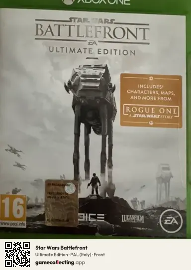 Star Wars Battlefront Xbox One, Italy box front