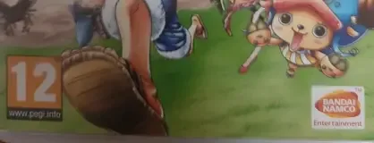 One Piece: Unlimited World Red, the PEGI square on its front