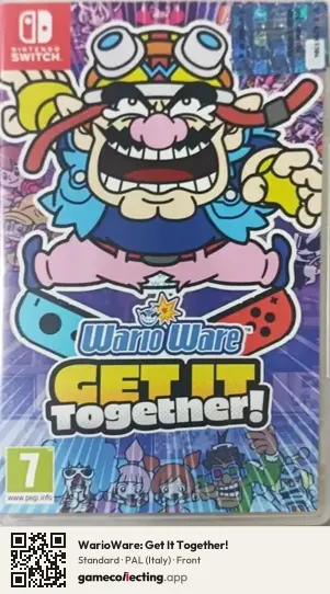 WarioWare: Get It Together! Nintendo Switch, Italy box front