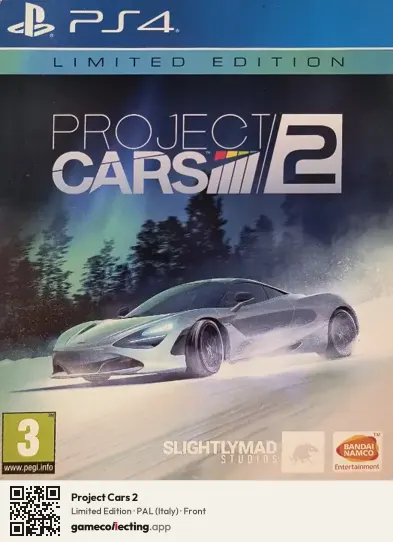 Project Cars 2 PlayStation 4, Italy box front