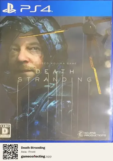 Death Stranding PlayStation 4, Asia box front