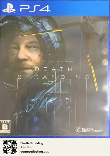 Death Stranding PlayStation 4, Asia box front